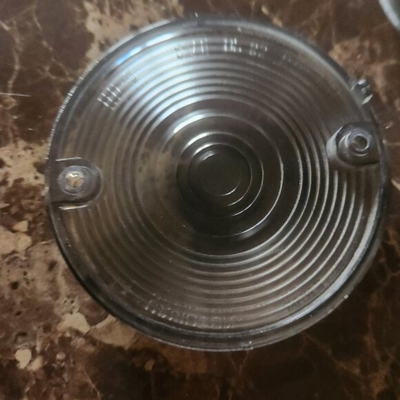 HARLEY DAVIDSON 7 Inch Deluxe Chrome Fatboy Lights NEW in box - Picture 13 of 14